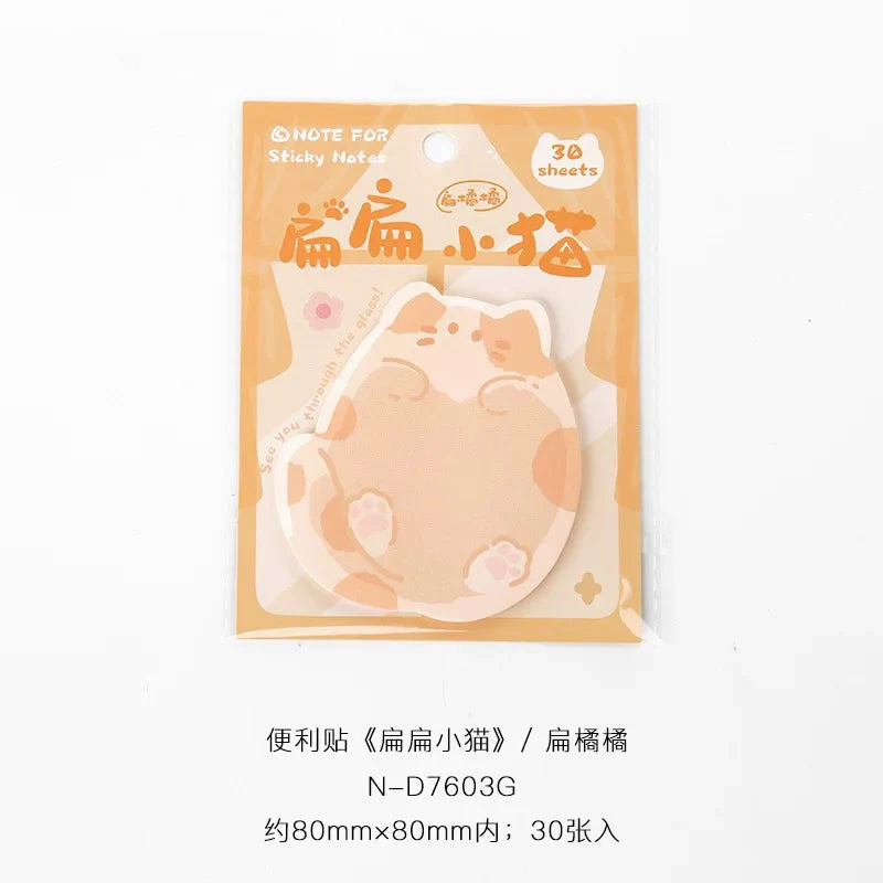 Post-it – Collection “chat tout plat”