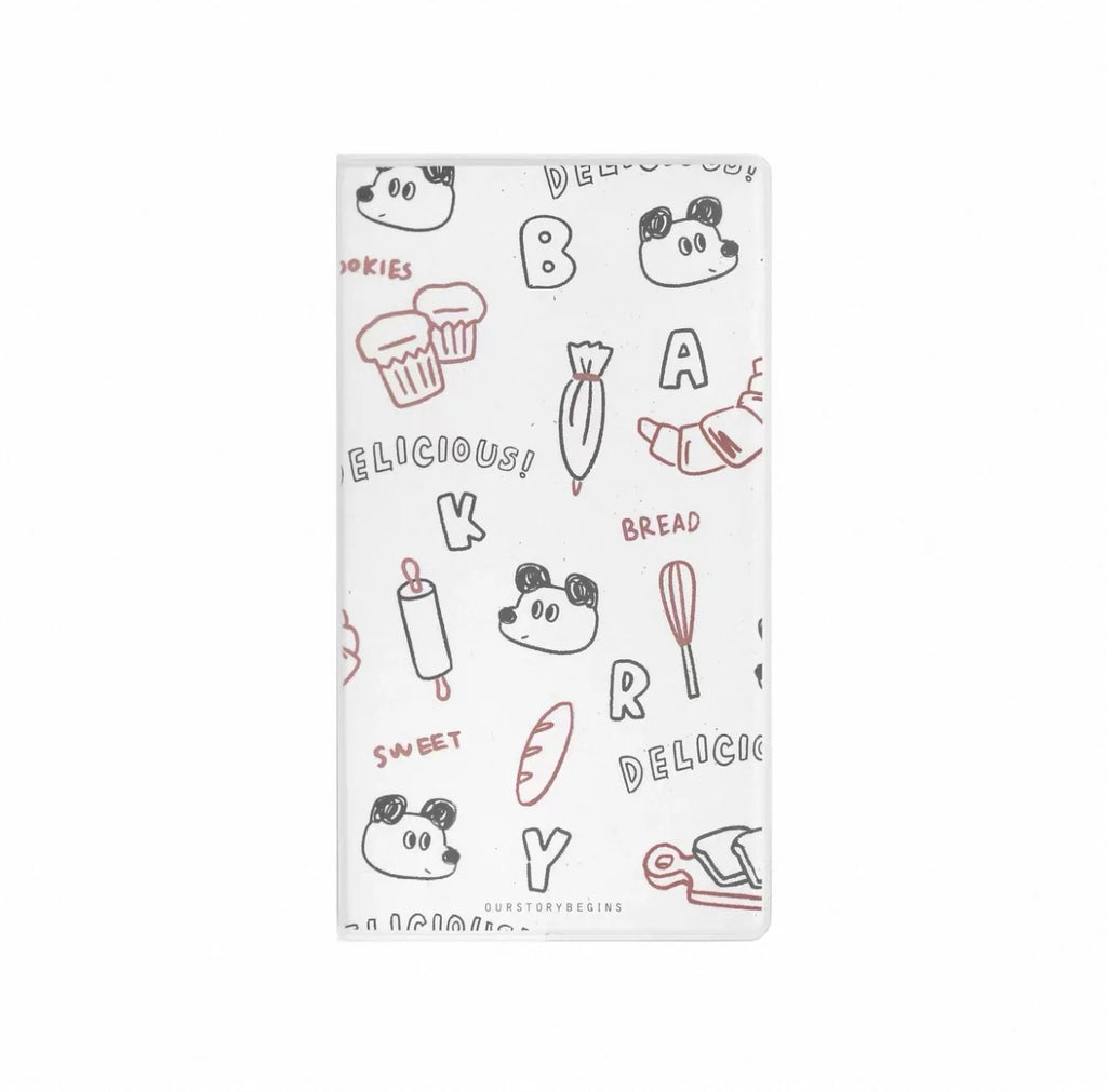 Petit carnet de poche « Chien relax » avec couverture en PVC