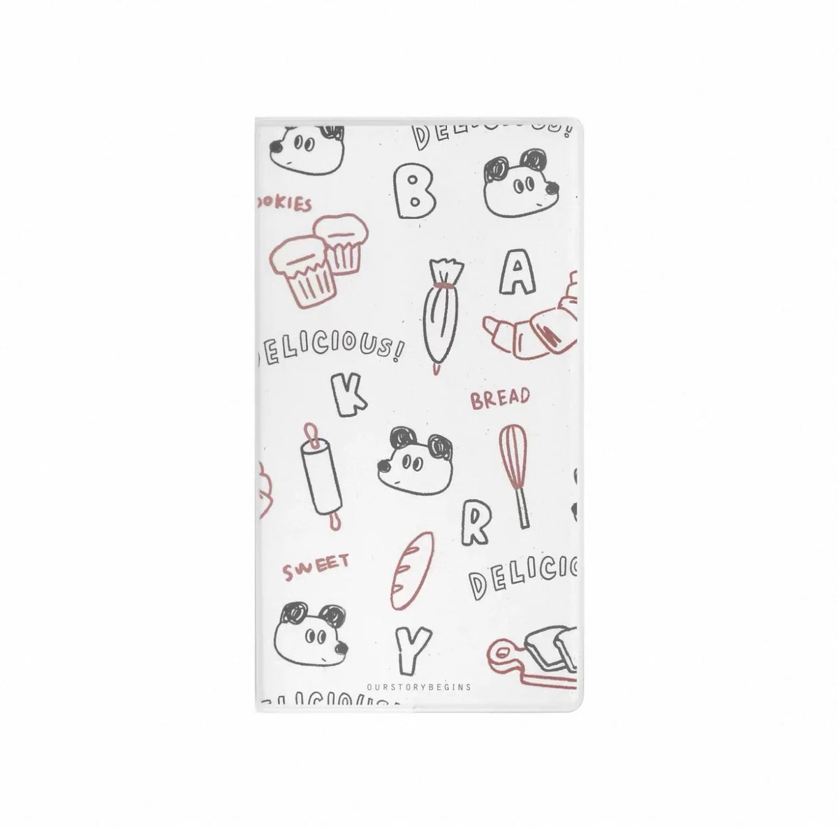 Petit carnet de poche « Chien relax » avec couverture en PVC
