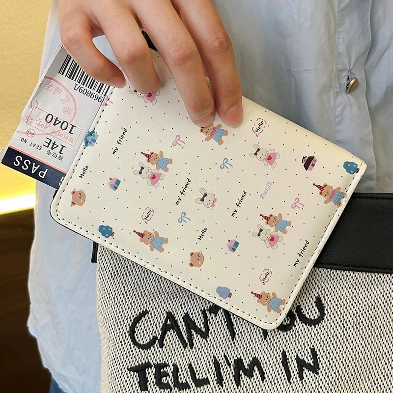Porte-passeport avec sangle