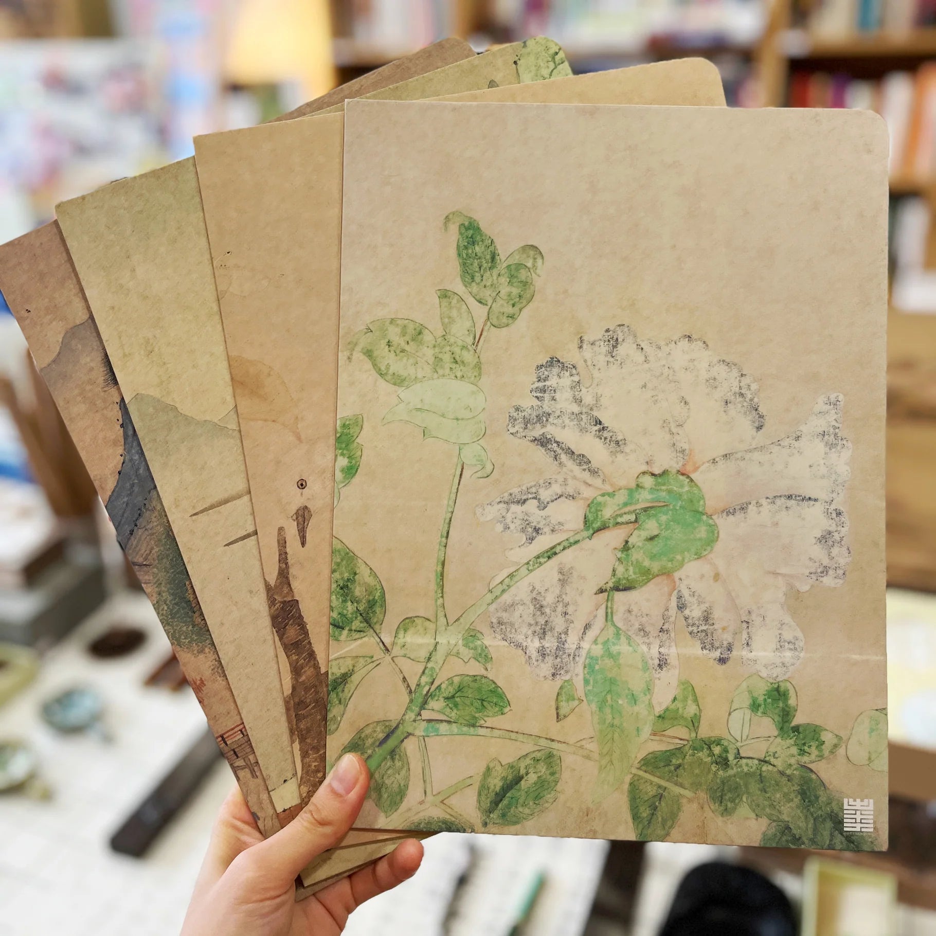 Chemise en papier – pochette de documents, couverture inspirée de peintures classiques