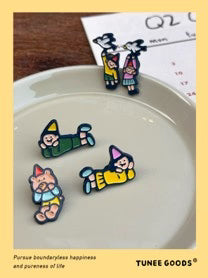 Pins –  TUNEE GOODS, badge en métal émaillé