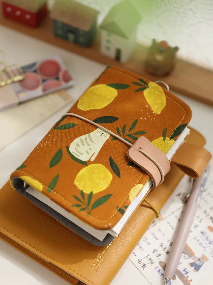Carnet fait main à feuilles mobiles 80 × 120 mm