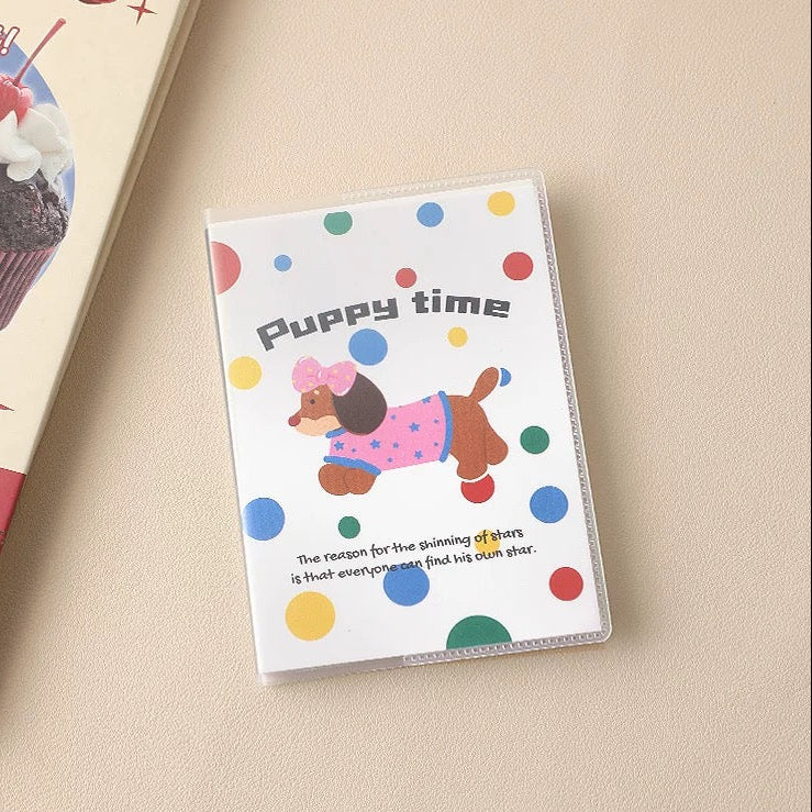 Carnet de poche A7 – série “Au revoir petit chien”, couverture souple