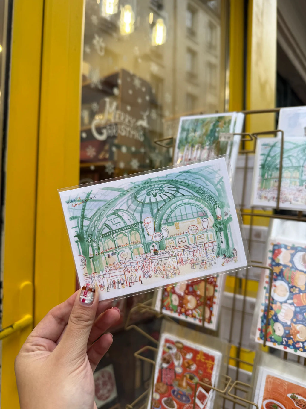 Carte postale illustrée par Cube (1 pièce)