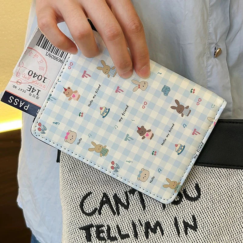 Porte-passeport avec sangle