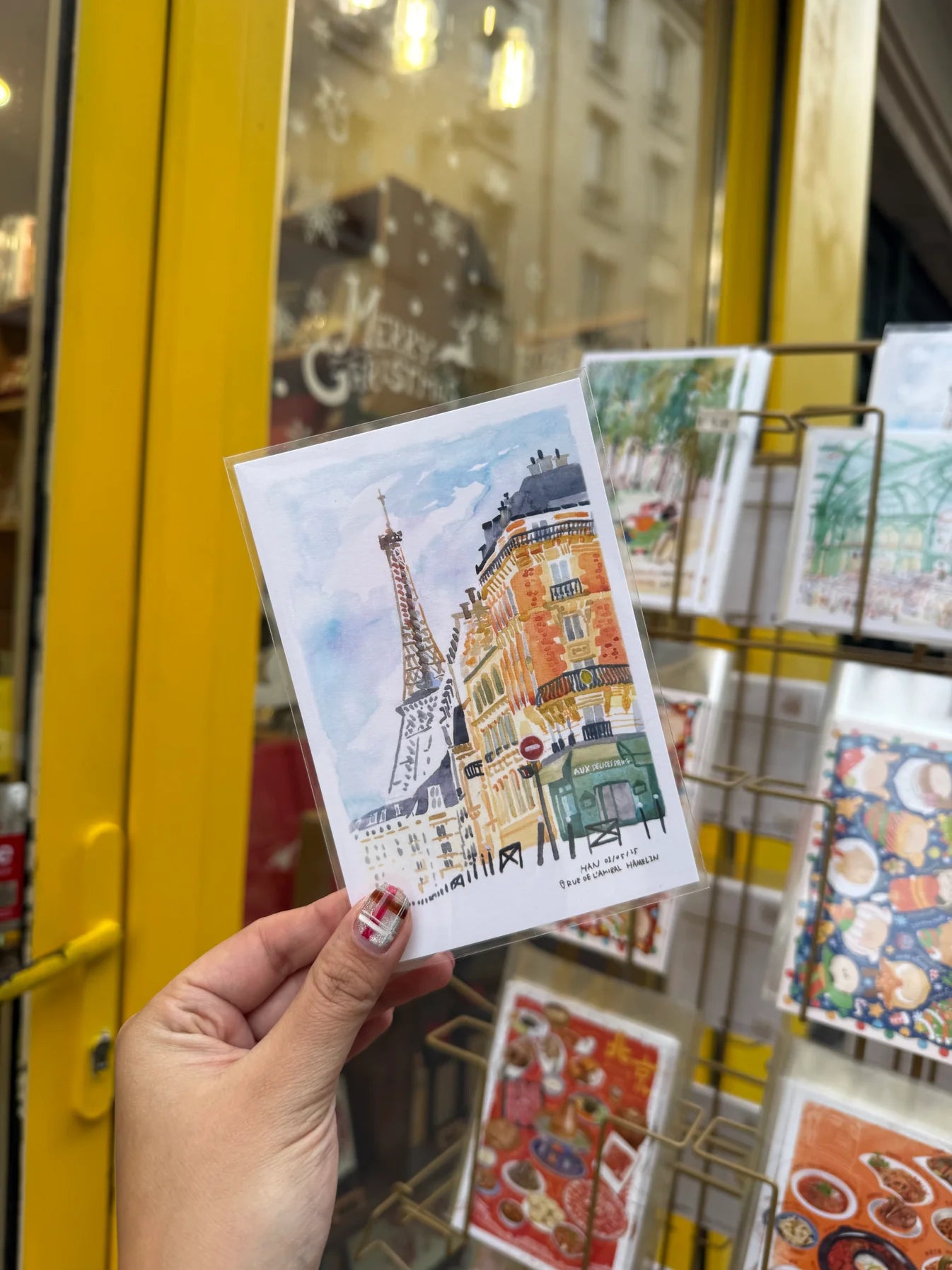 Carte postale illustrée par Cube (1 pièce)