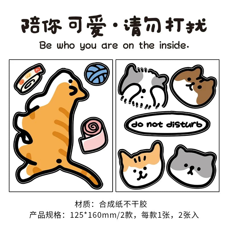 Stickers – Animaux mignons style cartoon
