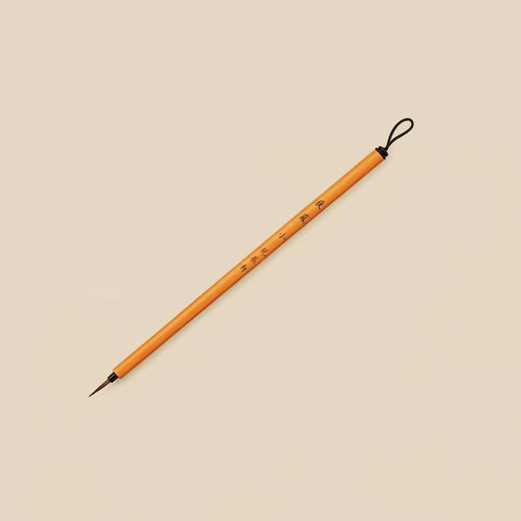 Pinceau de calligraphie et de peinture fine – pinceau de contour ultra-fin pour gongbi et style Shoujin