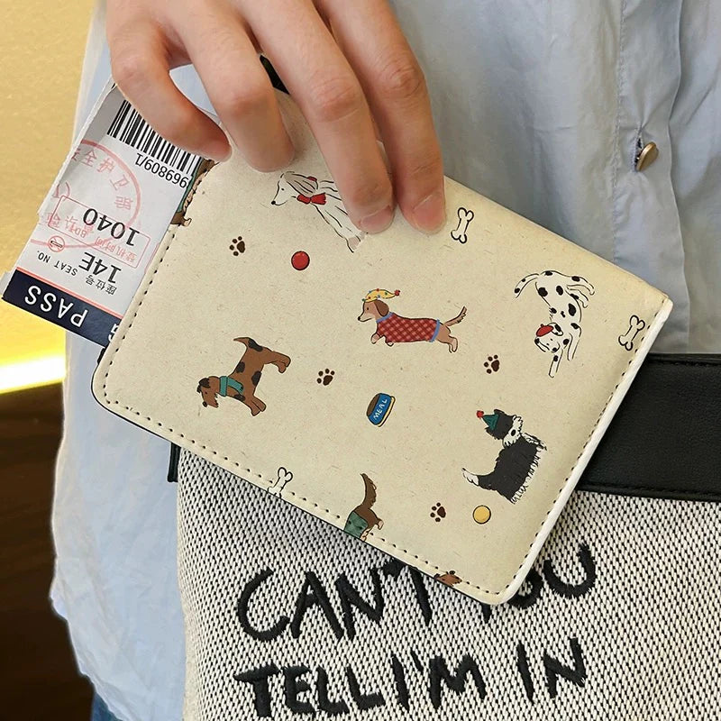 Porte-passeport avec sangle