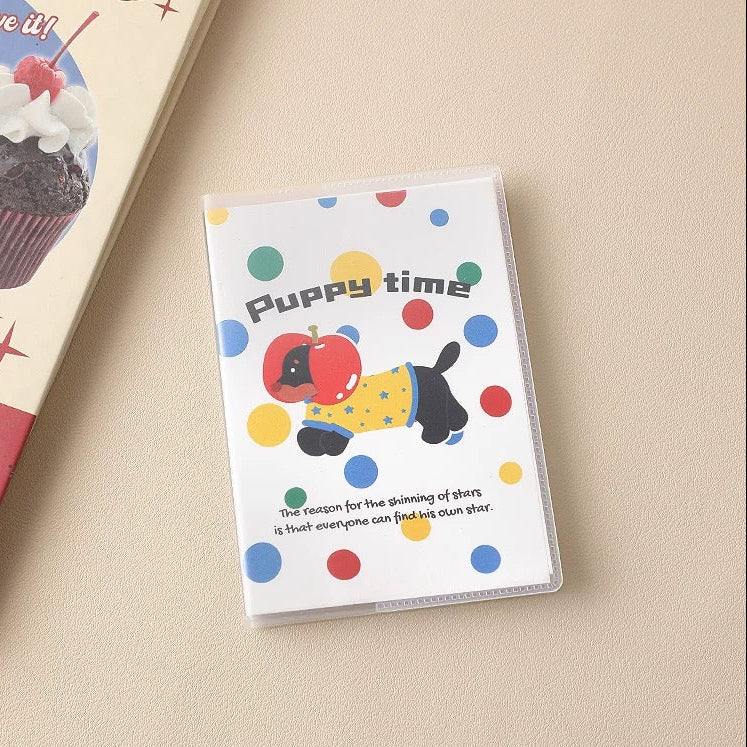 Carnet de poche A7 – série “Au revoir petit chien”, couverture souple