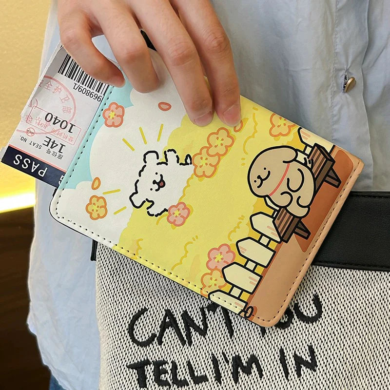 Porte-passeport avec sangle
