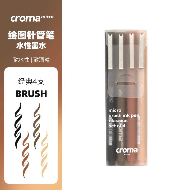 Set de stylos à pointe aiguille colorés – Croma