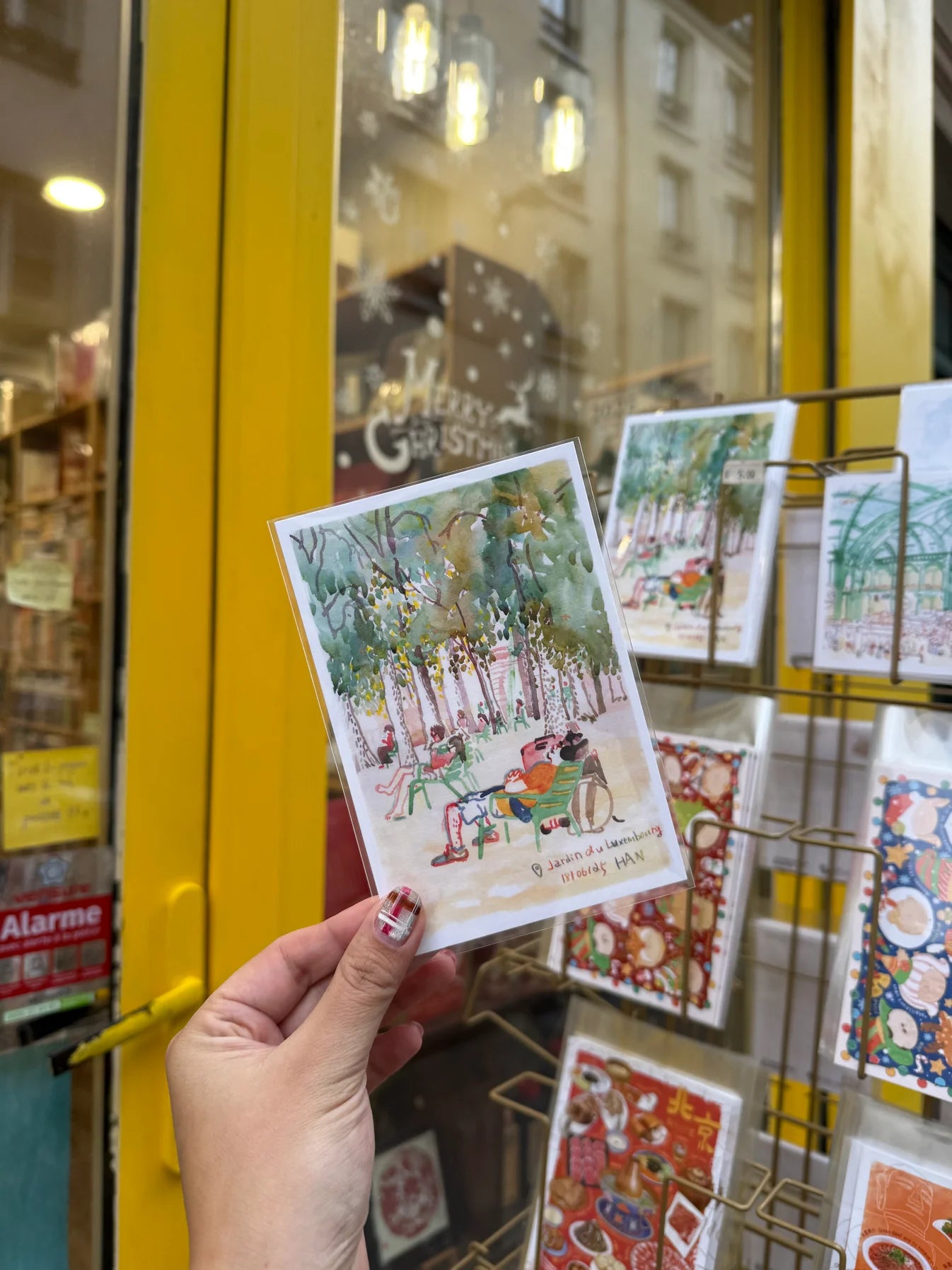 Carte postale illustrée par Cube (1 pièce)