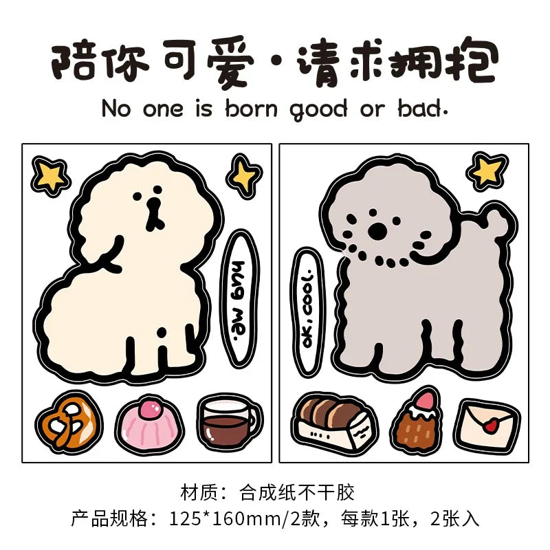 Stickers – Animaux mignons style cartoon
