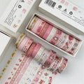 Ruban adhésif en papier (washi tape) – Coffret