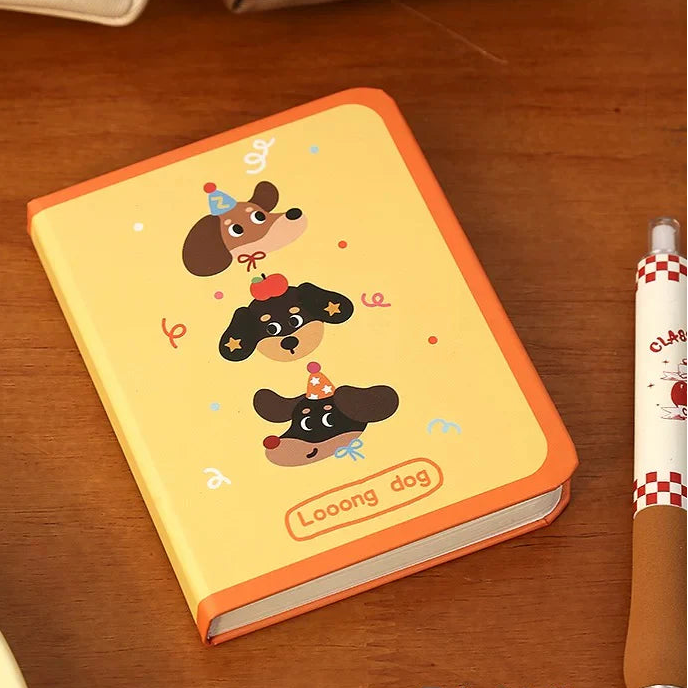 Carnet de poche – chats et petits chiens mignons