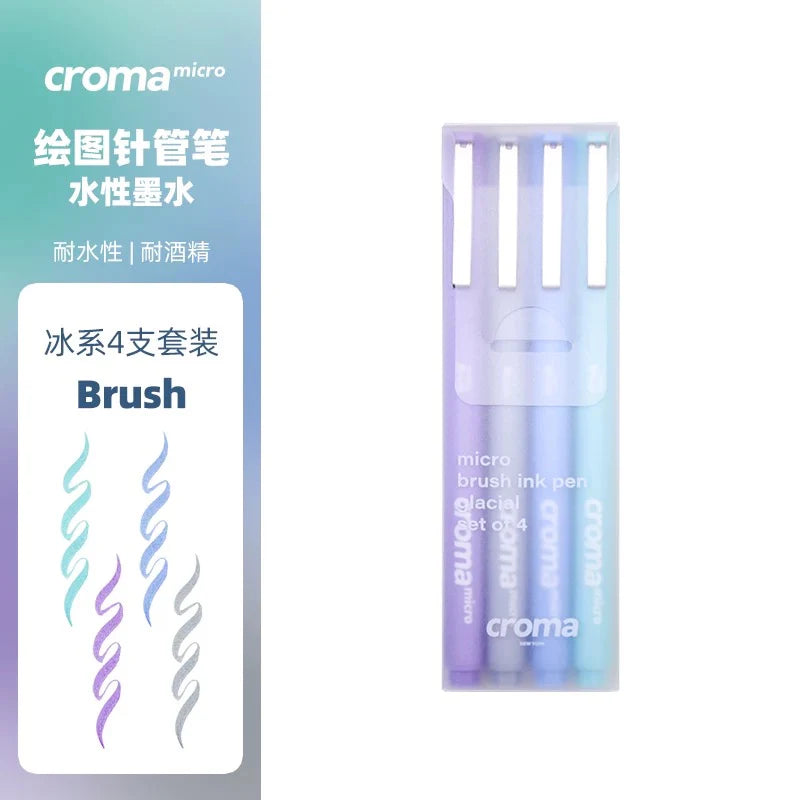 Set de stylos à pointe aiguille colorés – Croma