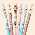 Stylo effaçable à clic Labubu – 0,5 mm