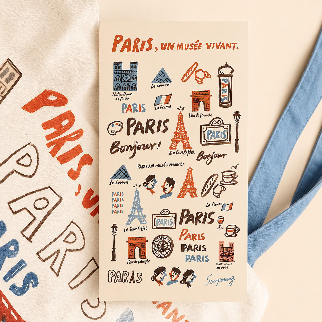 Carnet TN illustré par SUN YiMeng × MAP × Square Studio
