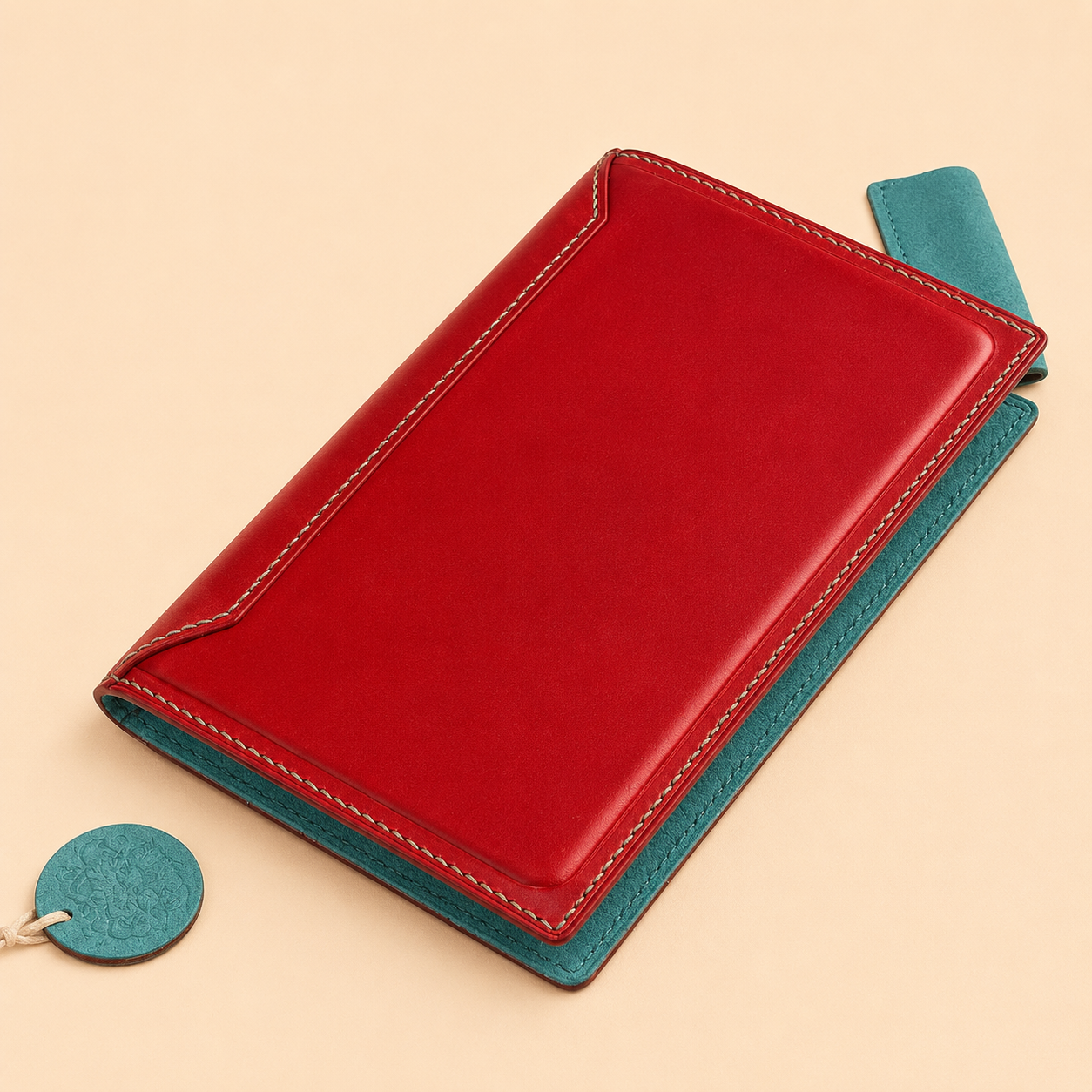 Carnet à anneaux A6 – couleurs contrastées