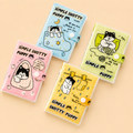 Carnet de poche A7 – “chien mignon au nez qui coule”, style puff