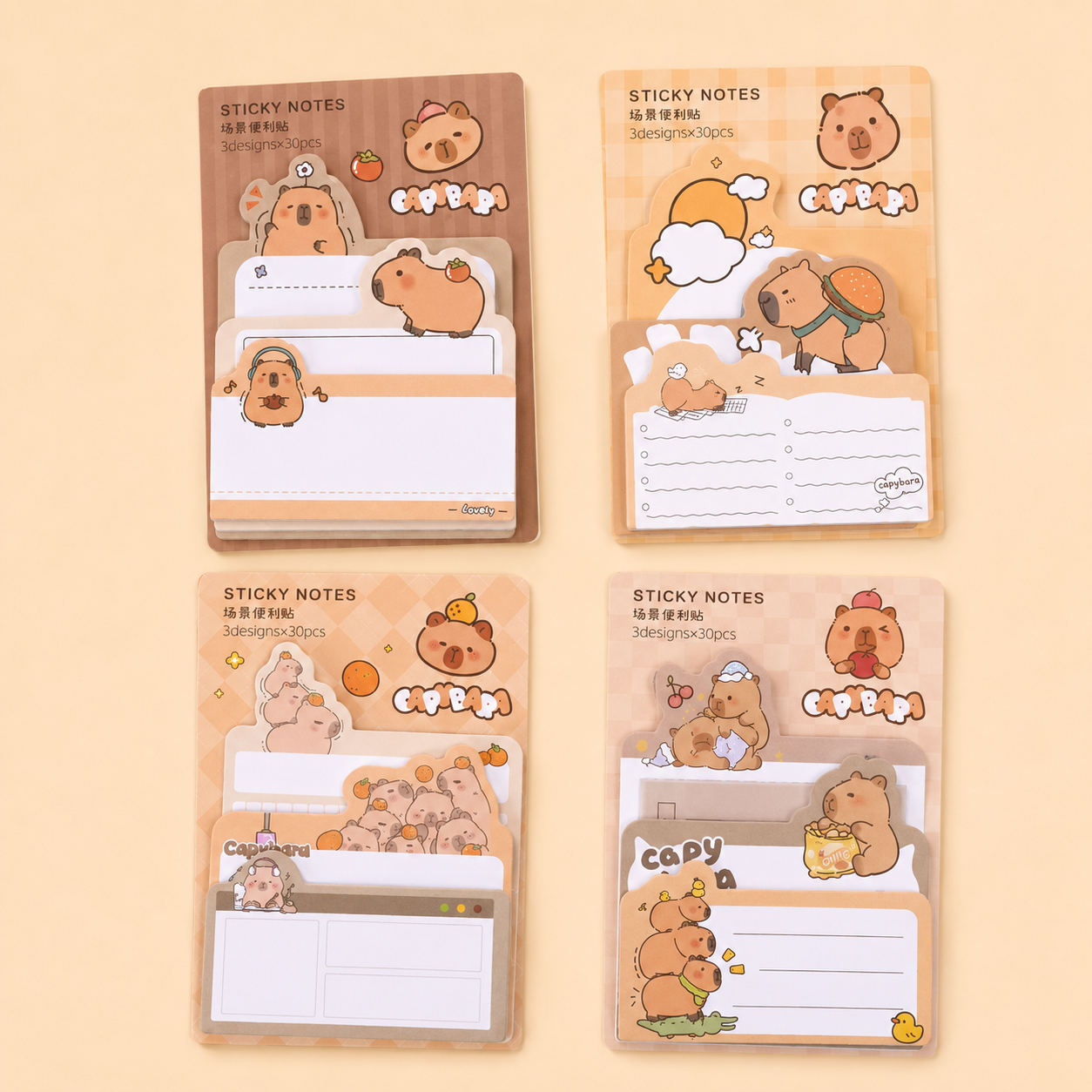 Post-it multi-couches - Capybara