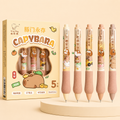 Lot de 5 stylos – Capybara