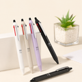Stylo gel effaçable PILOT – Noir, rouge et bleu, pointe ST 0,4 mm