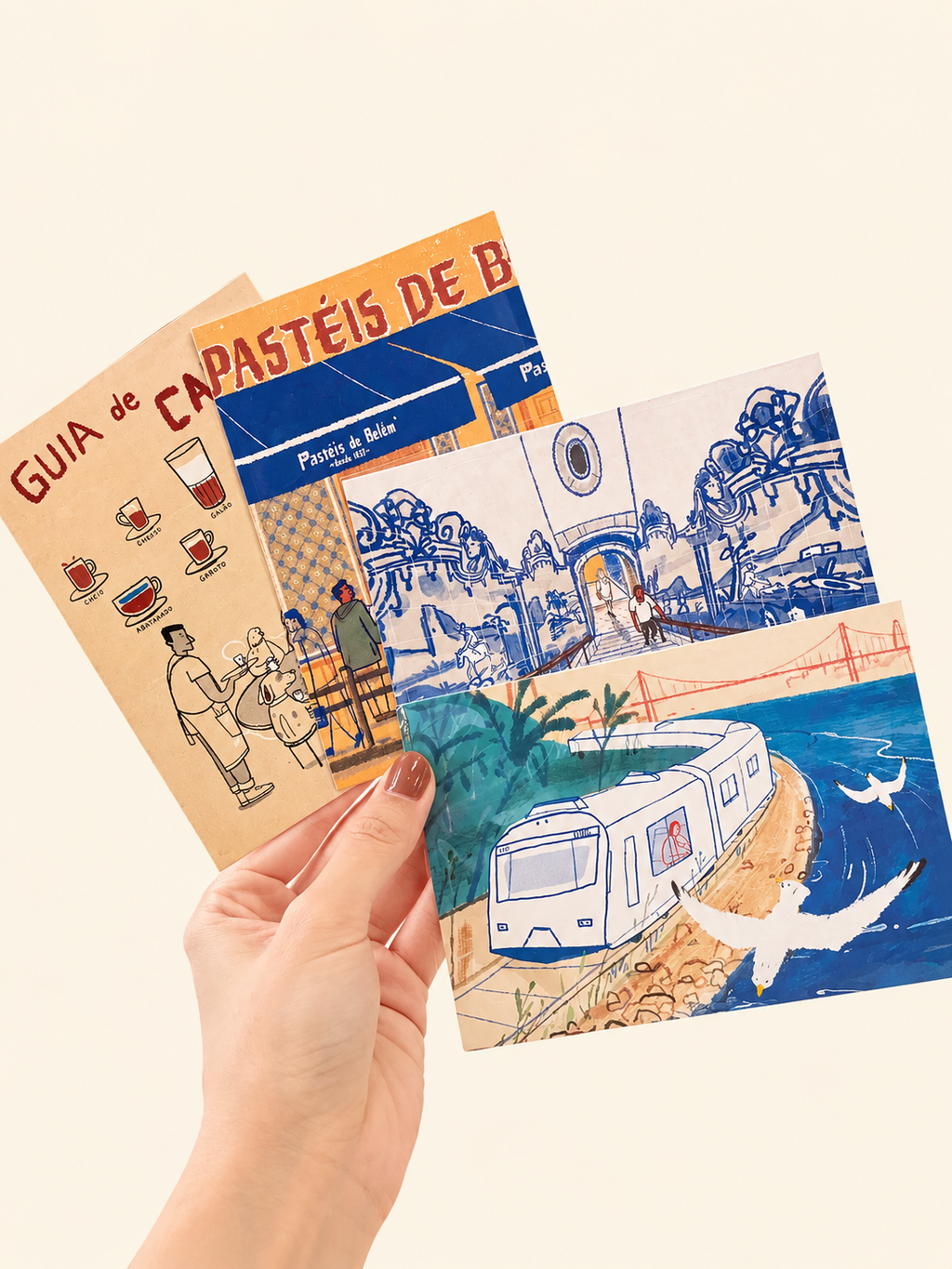 Carte postale illustrée – Collection Lisbonne – Yi Zhou (Joe)
