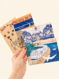 Carte postale illustrée – Collection Lisbonne – Yi Zhou (Joe)