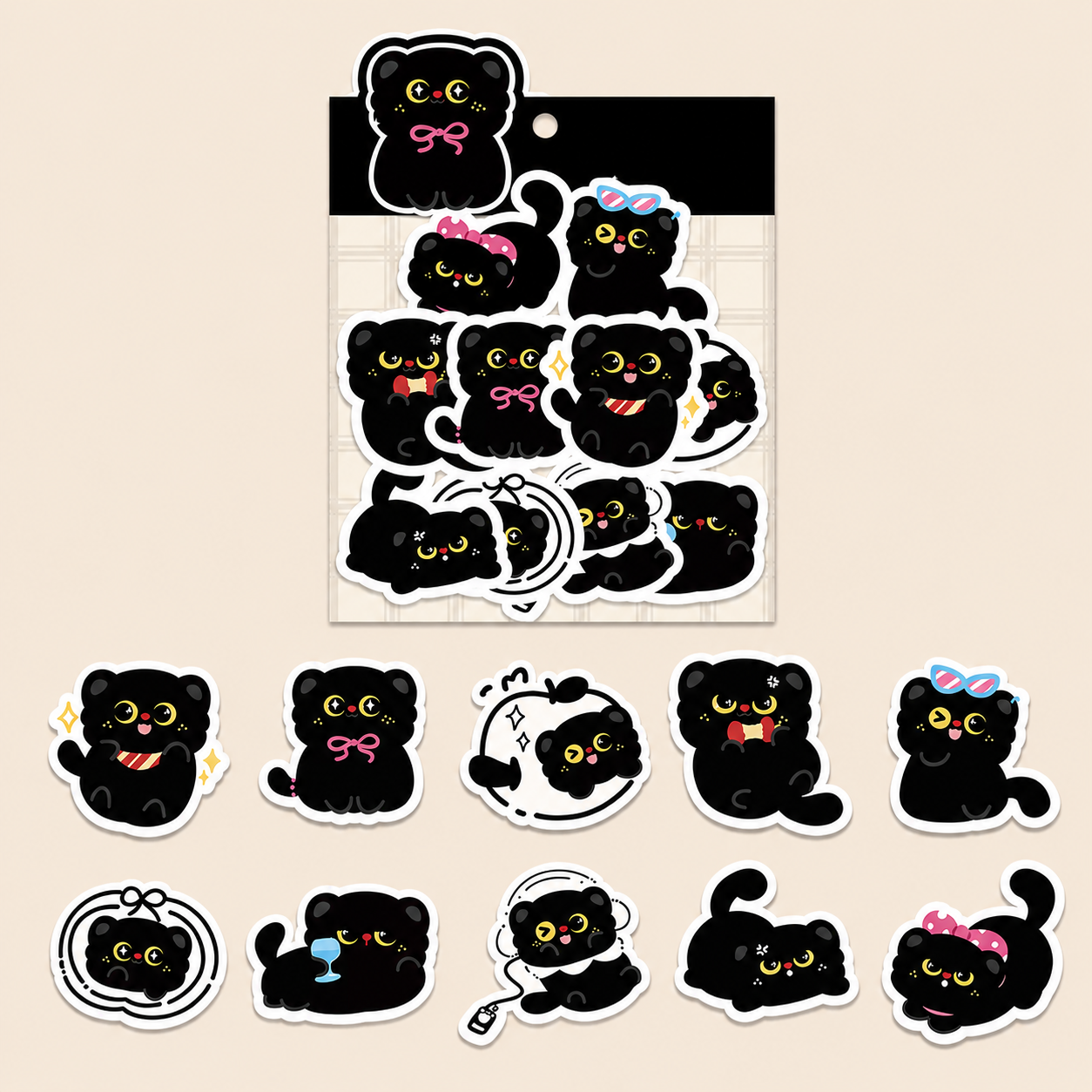 Lot de stickers