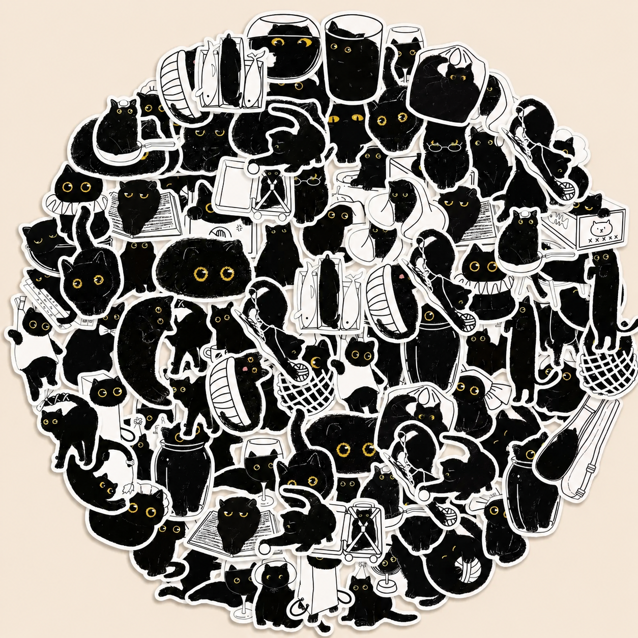 Lot de stickers