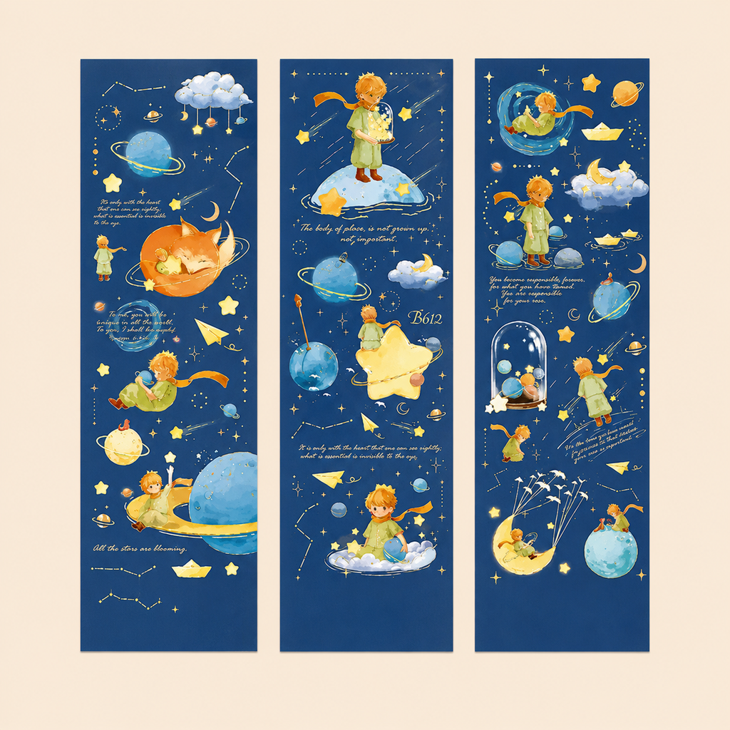 Stickers en PVC – collection "Le Petit Prince"