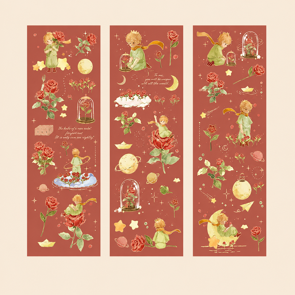 Stickers en PVC – collection "Le Petit Prince"