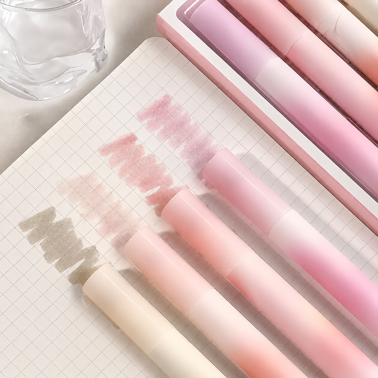 Lot de 4 surligneurs pour bullet journal – Jiwushe