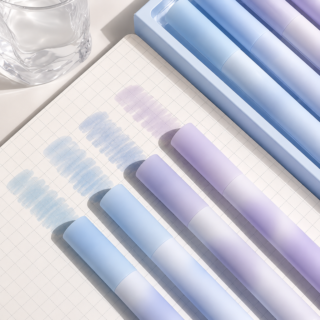 Lot de 4 surligneurs pour bullet journal – Jiwushe
