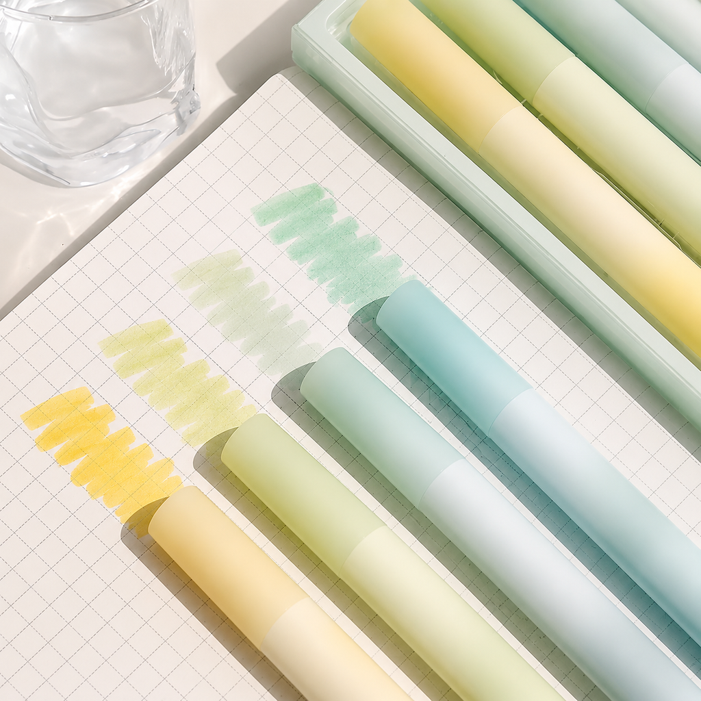 Lot de 4 surligneurs pour bullet journal – Jiwushe