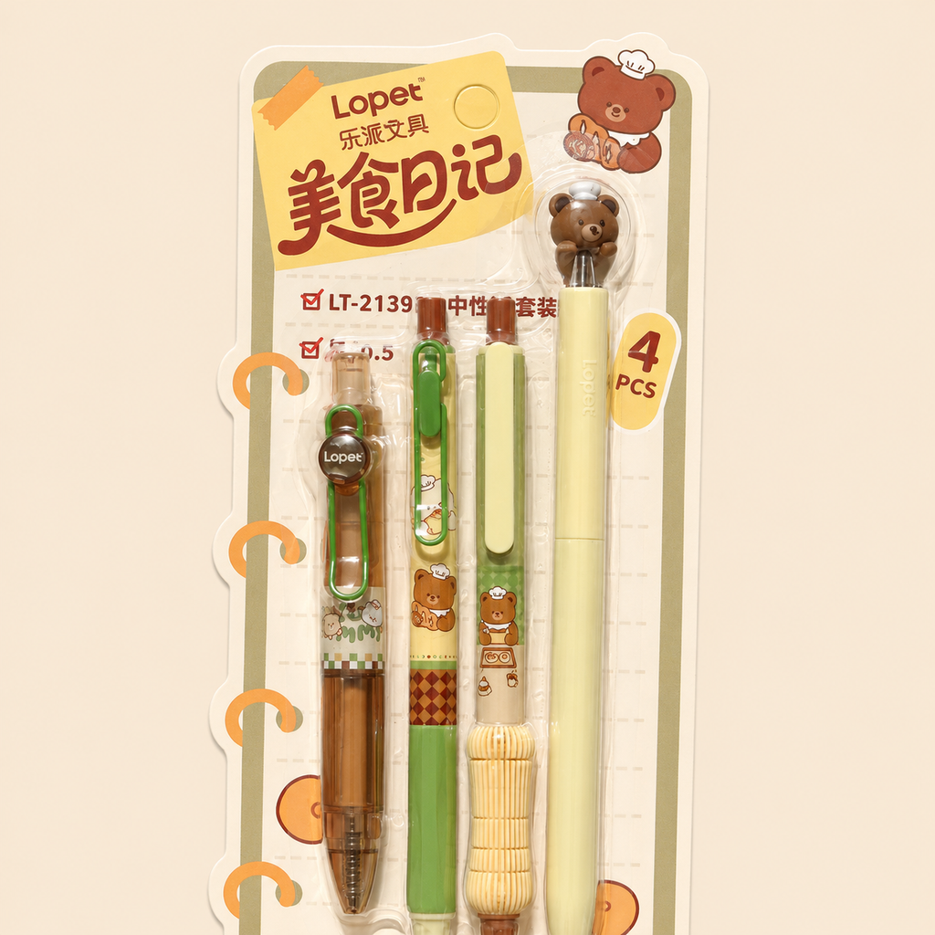 Lot de 4 stylos