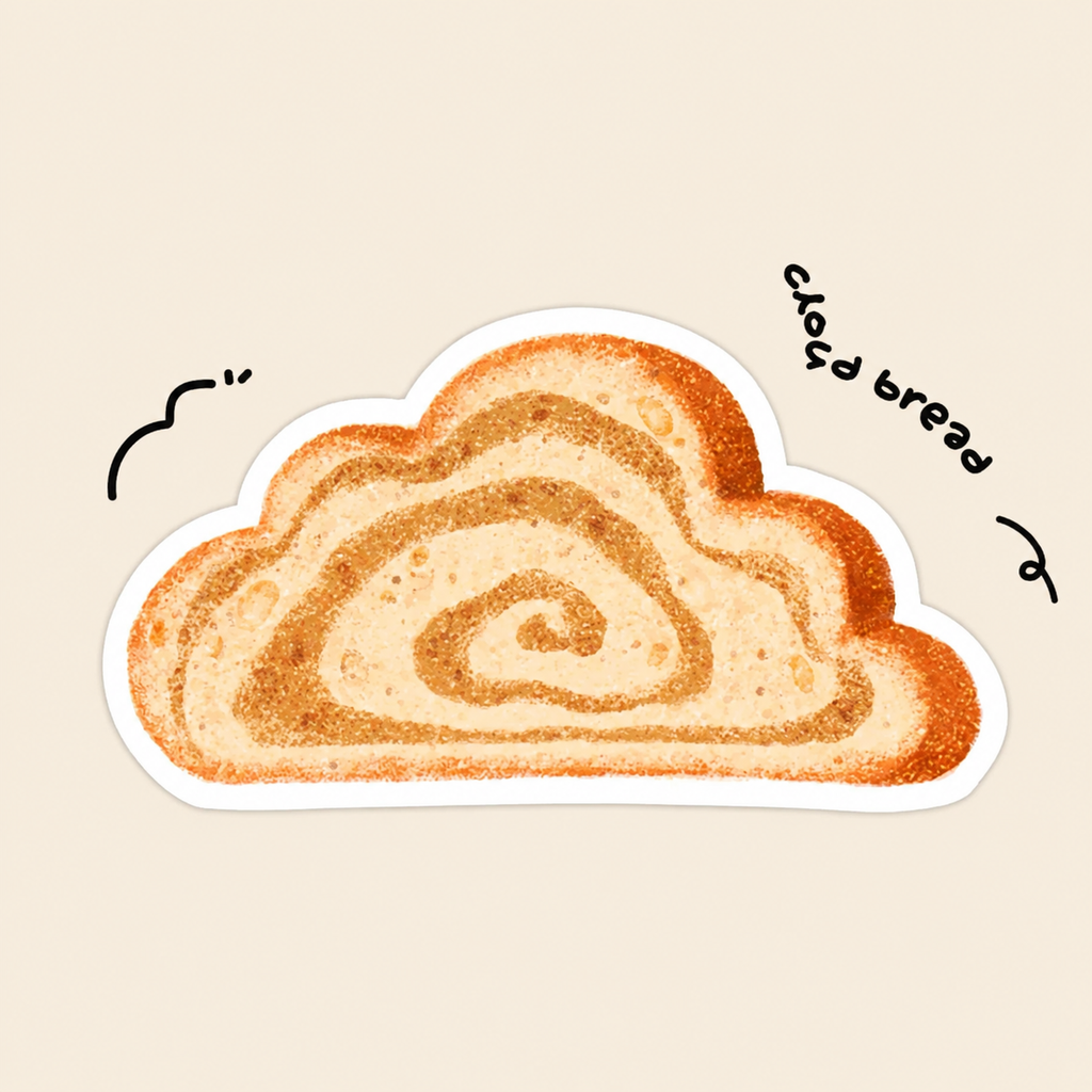 Post-it en forme de pain – Collection boulangerie