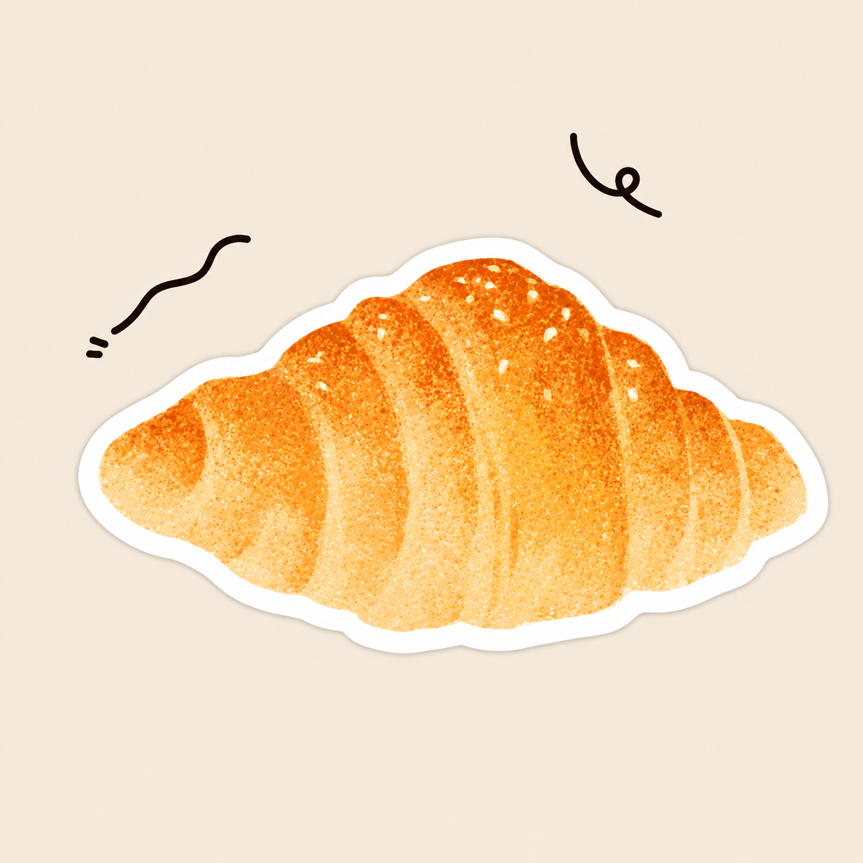 Post-it en forme de pain – Collection boulangerie