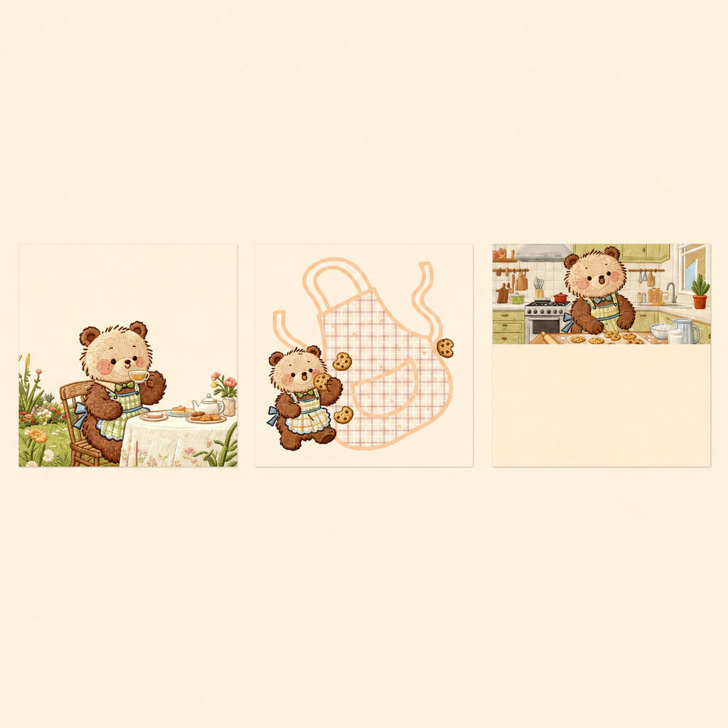Post-it Mo Card – dessins cartoon mignons