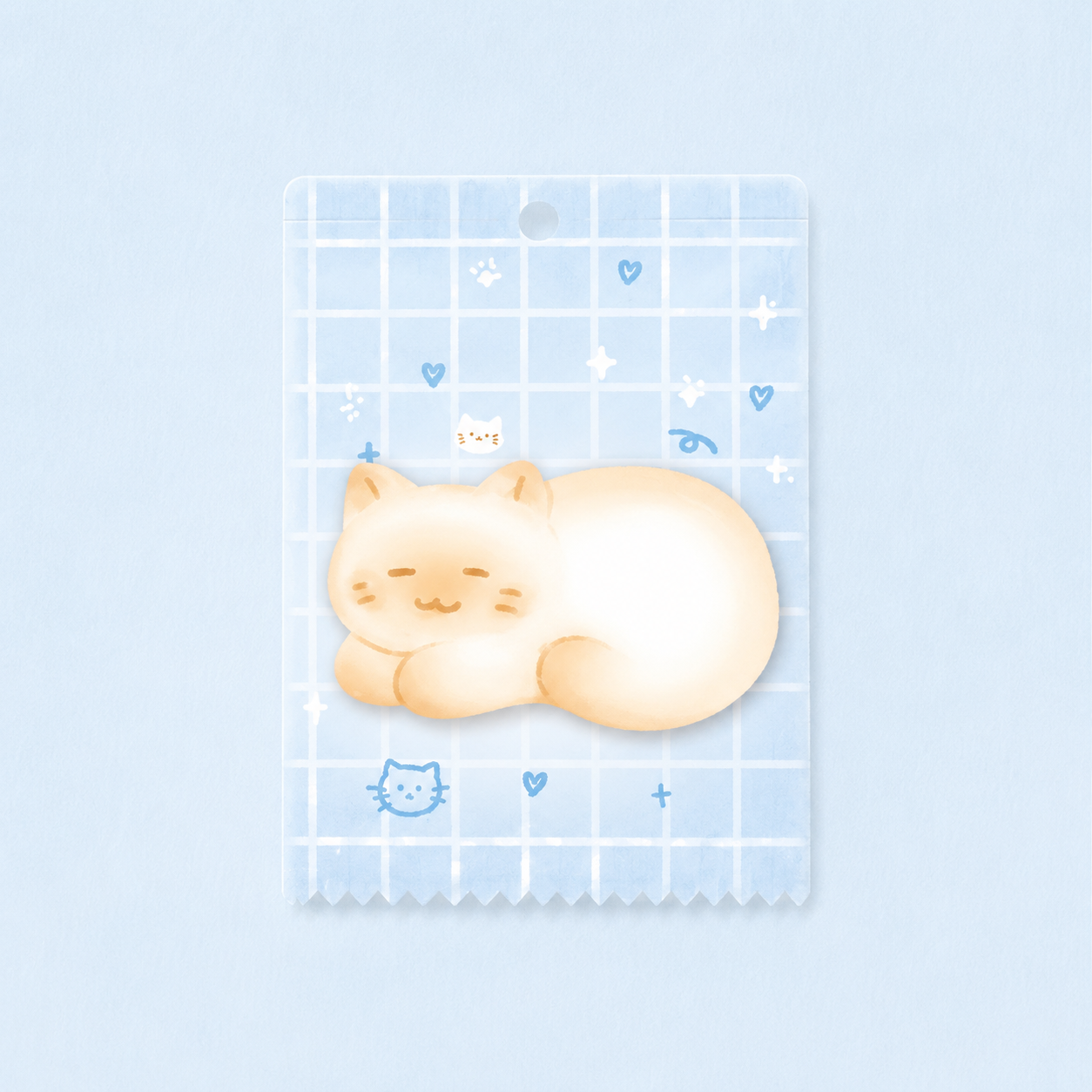 Post-it - Animaux mignons barbe à papa