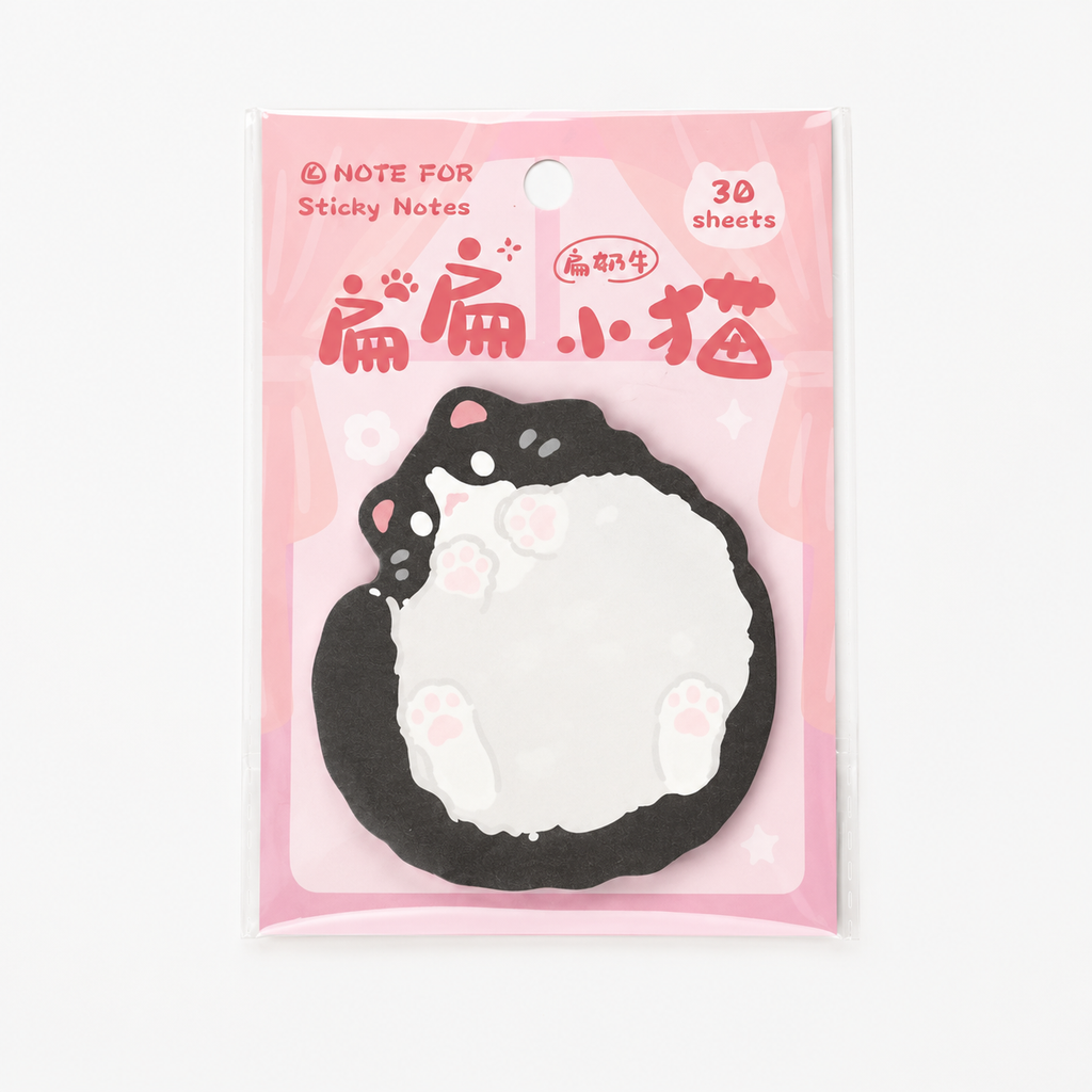 Post-it – Collection “chat tout plat”