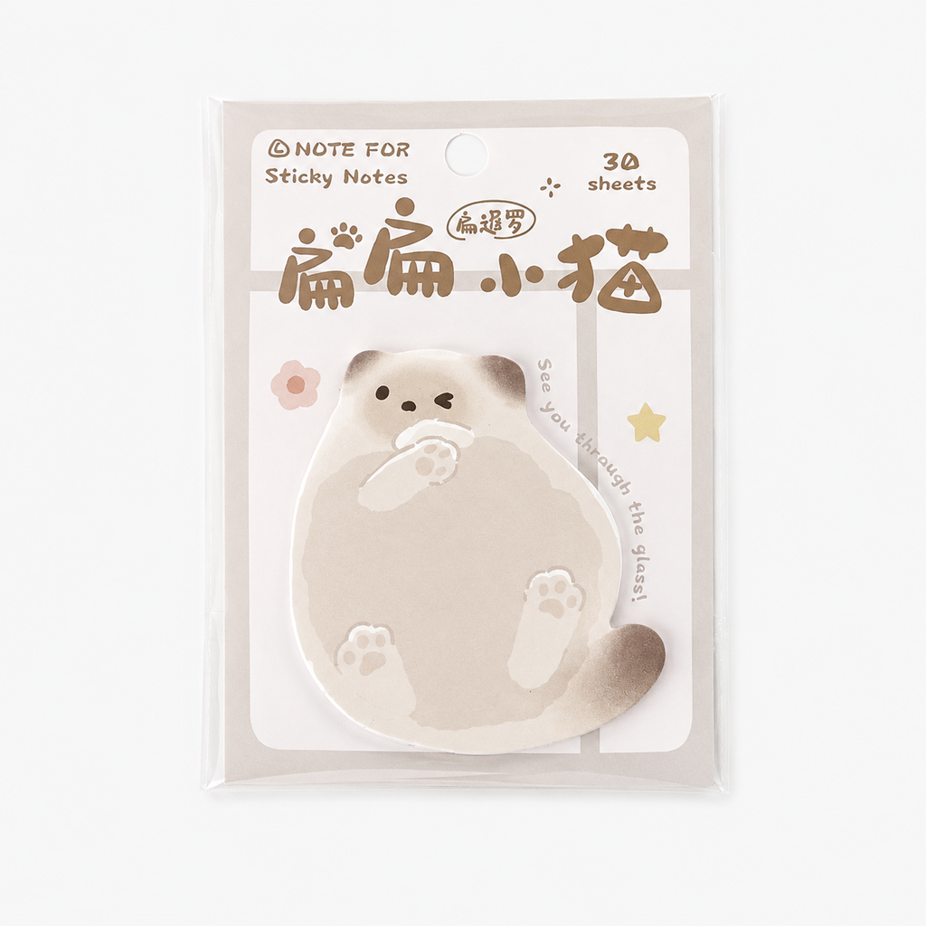 Post-it – Collection “chat tout plat”