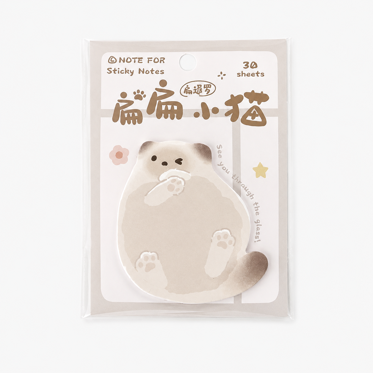 Post-it – Collection “chat tout plat”