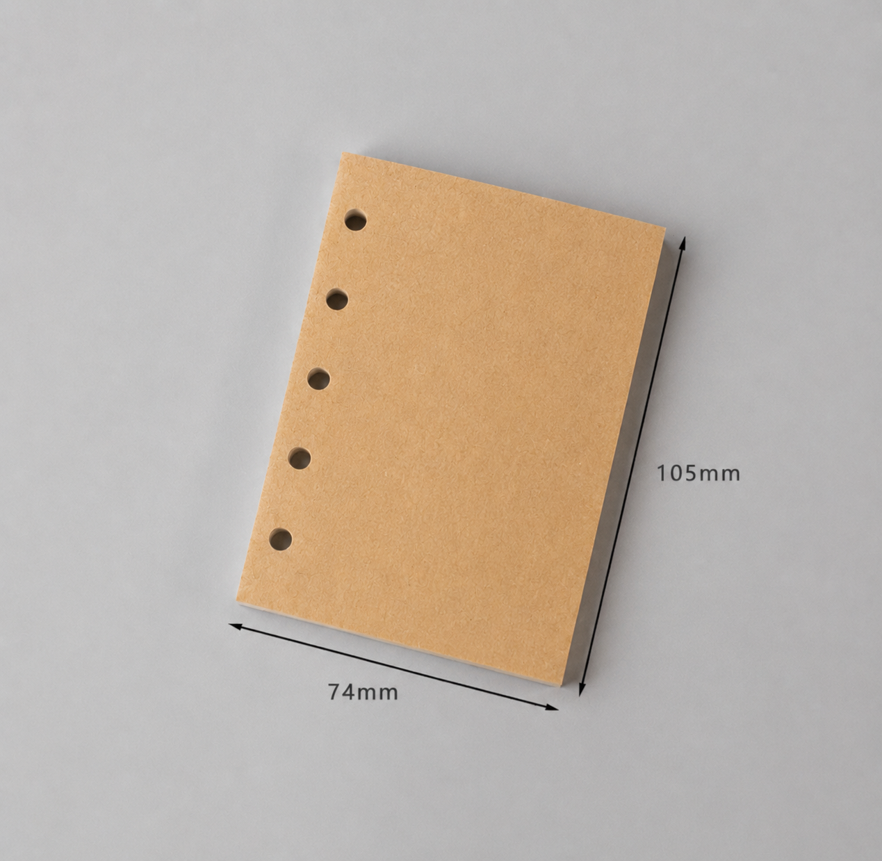 Recharges pour carnet – pages vierges, lignées, quadrillées et papier kraft