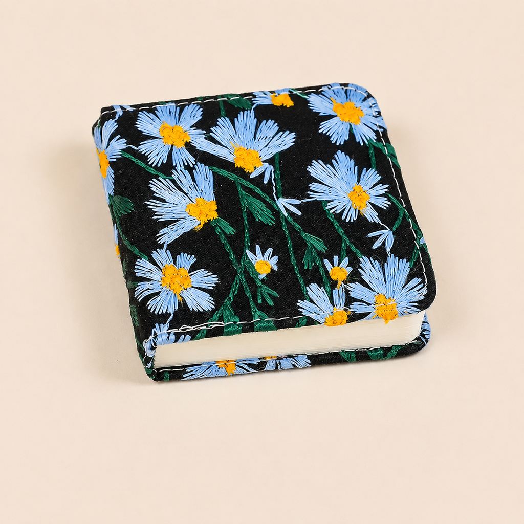 Mini carnet – carnet de dessin de poche mignon, pages blanches