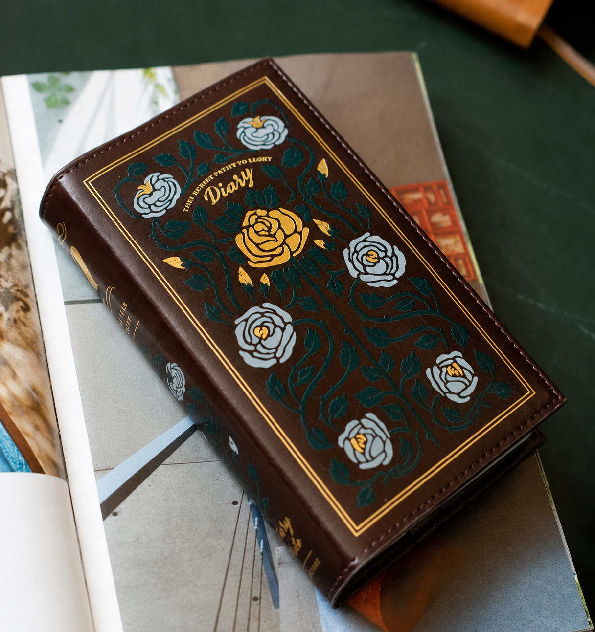 Carnet B6 – BENSTORE, agenda annuel, planification quotidienne, couverture en cuir