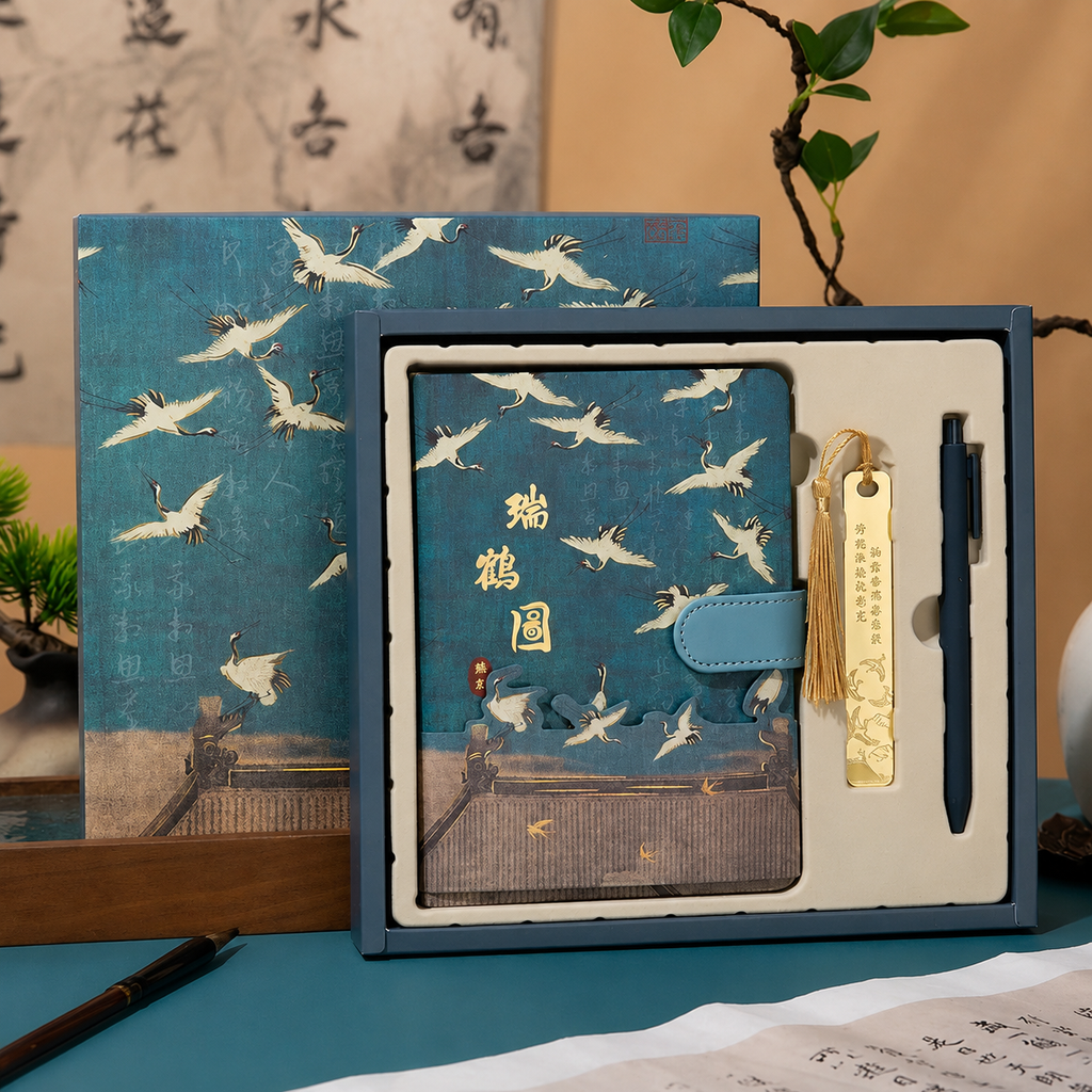 Coffret cadeau de carnets – style chinois